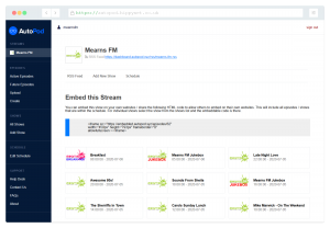 AutoPod Dashboard - Main